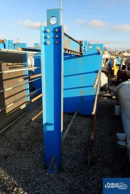 USED Graham 3,771 Sq Ft Graham Plate Heat Exchanger, S/S, 150#