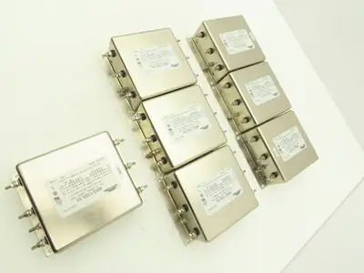 Densei-Lambda MBS-1320-33 Noise Filter 250V~20A Max TV2500~1MIN Lot of 7