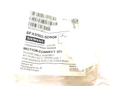 USED SIEMENS MOTION-CONNECT POWER CABLE ASSEMBLY