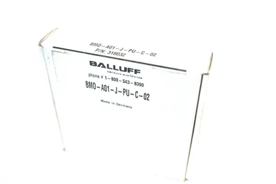 NEW BALLUFF BMO-A01-J-PU-C-02 PHOTOELECTRIC BMOA01JPUC02