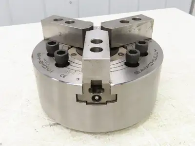 Samchully MH-210V1 Milling Lathe 10" Hydraulic Chuck 3 Jaw 4500RPM 82mm Bore