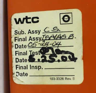 USED WTC 103-3326