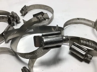 10 pieces BREEZE All stainless HI-TORQUE hose clamp