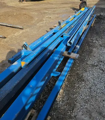 USED GORBEL 1 TON FREESTANDING CRANE