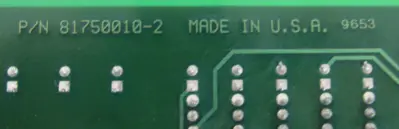 NEW MONITOR LABS 81750012SP-1 CIRCUIT BOARD 81750012 81750010-2