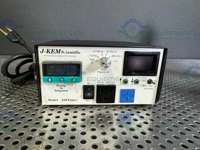 USED J-KEM SCIENTIFIC 210 TIMER TEMPERATURE CONTROLLER 120 VAC, 1200 WATTS