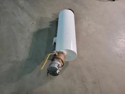 Water Baffle w/ Ball Valve