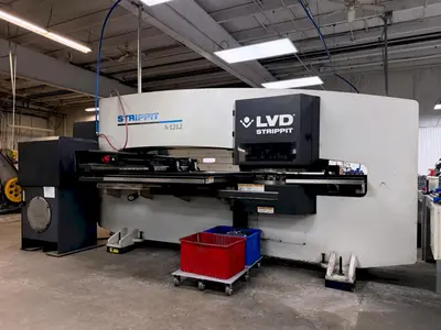 Used 2013 LVD STRIPPIT S-1212 Turret Punches Illinois US | Machine Factory Outlet #1262722