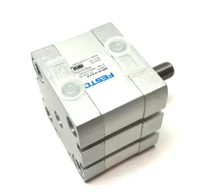 USED FESTO COMPACT CYLINDER 10MM STROKE 50MM BORE