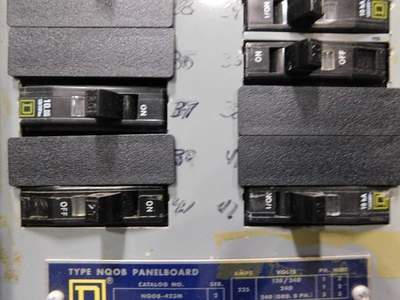 Used Square D NQOB-423M Electrical Panels Ohio US | Equipment Recovery Corp. #1330122