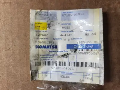 USED KOMATSU 07125-01011