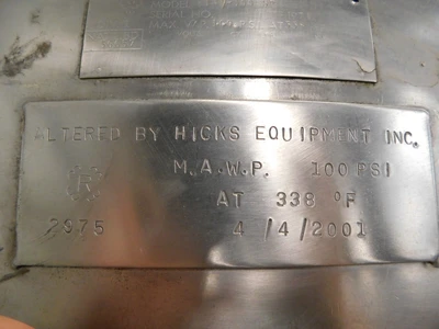 Used Dover NA Cooking Kettles Ohio US | Equipment Recovery Corp. #1331696