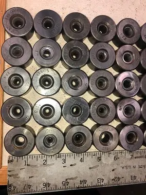 3044-140 Lot of 50 Tungsten Quality Carbide Medium-Size Wire and Tube Drawing Dies