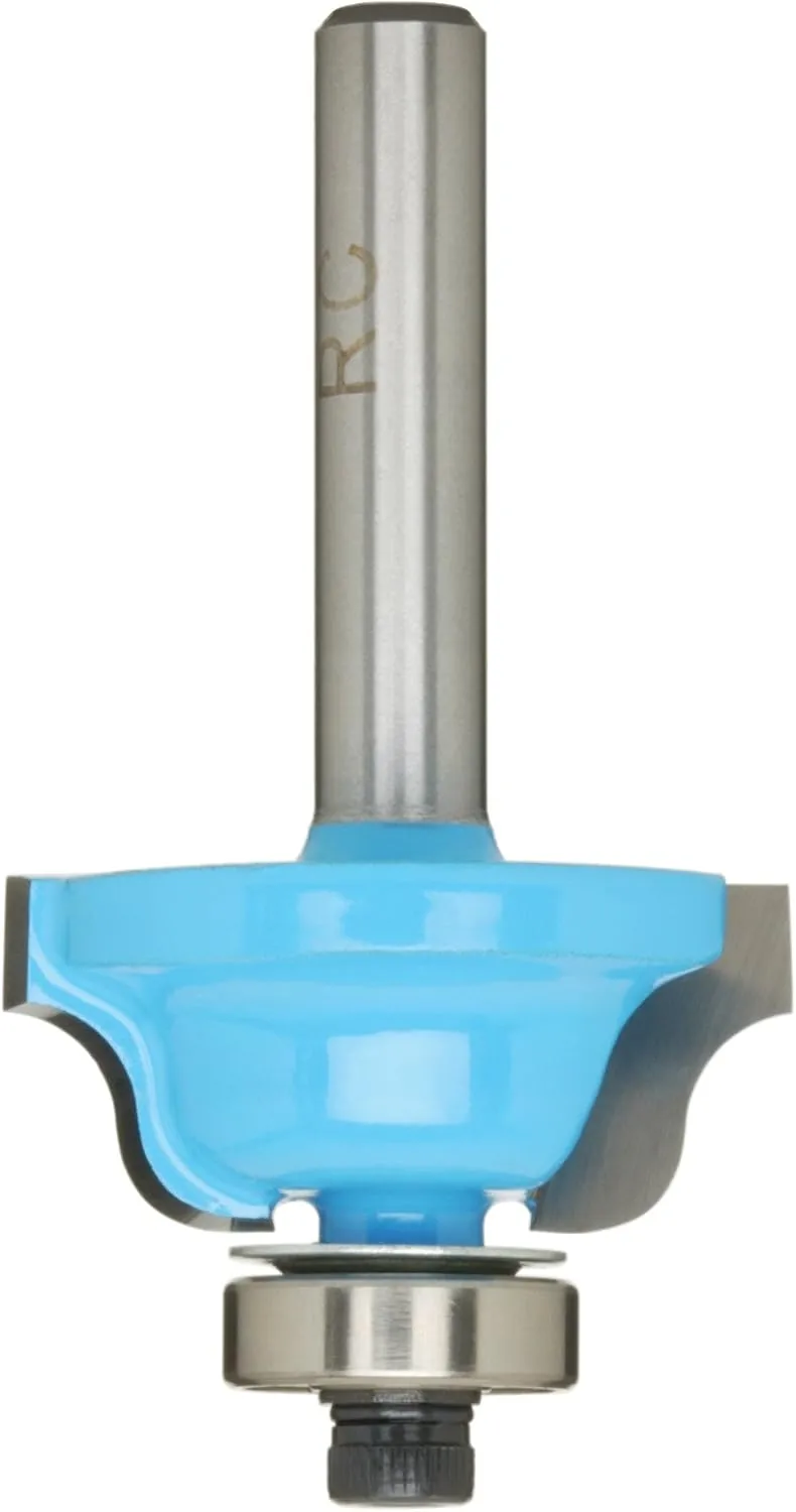 Roman Carbide 1/2" Roman Ogee Carbide Tipped Router Bit, 1/4" Shank DC1153