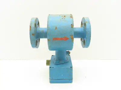 Siemens SITRANS FM MID 711/A Flowmeter Sensor  1" Flanged 150 PSI PTFE Lined