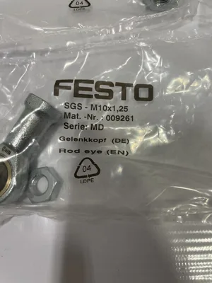 Festo SGS-M10x1.25 Cylinder Rod End Eye Bearing / Heim Joint NIB lot of 7