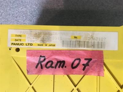 USED FANUC RACK, FANUC SERIES 16-MA,  A02B-0120-B511-