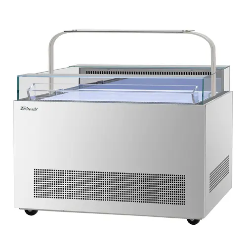 Turbo Air TOS-50NN-D-S 50 1/4" Horizontal Open Air Cooler w/ (1) Level, 115v