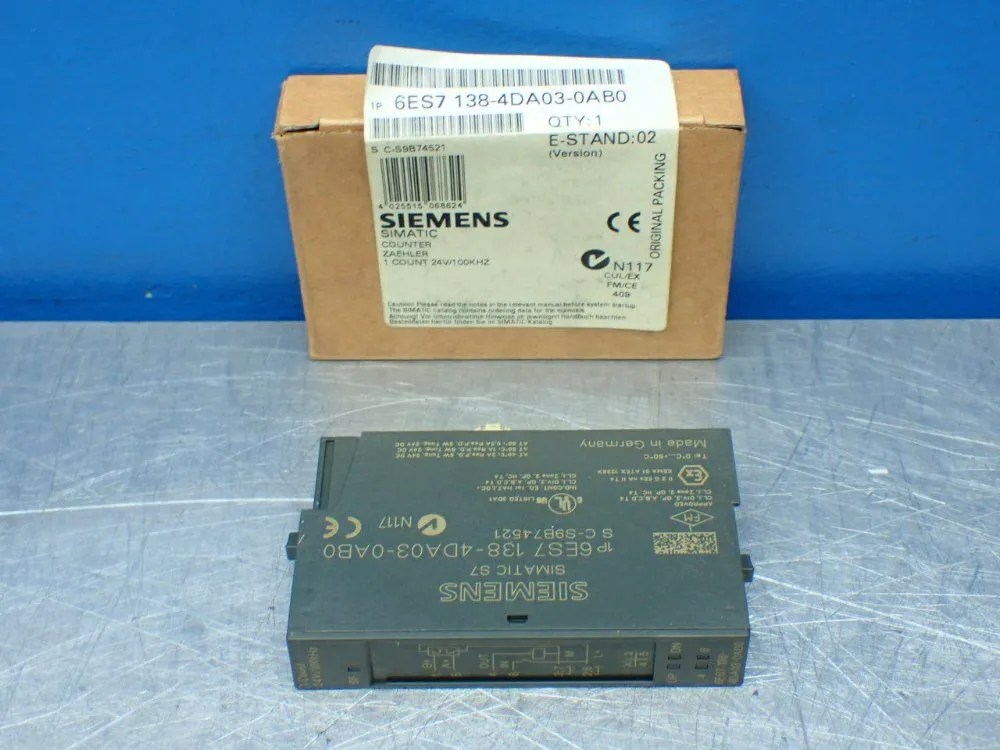 New | in-Stock SIEMENS 6ES7 1384DA030AB0 PLC Input & Output Ohio US | HGR 24 #879322