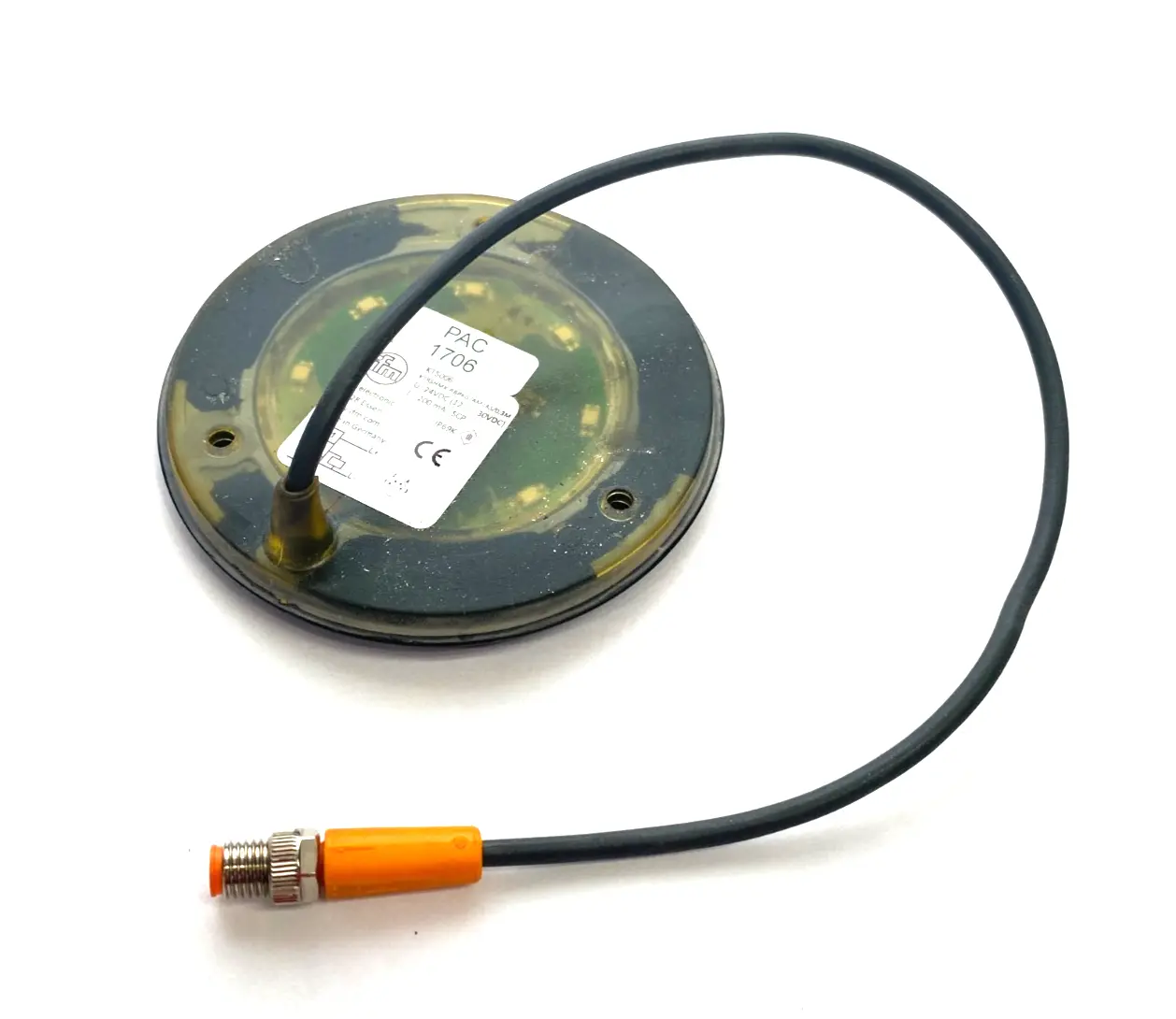 KT5006, KTRSHMK-RBPKG/AM/AS/0,3M | Ifm KT5006 Capacitive Touch Sensor KTRSHMK-RBPKG/AM/AS/0,3M - Used