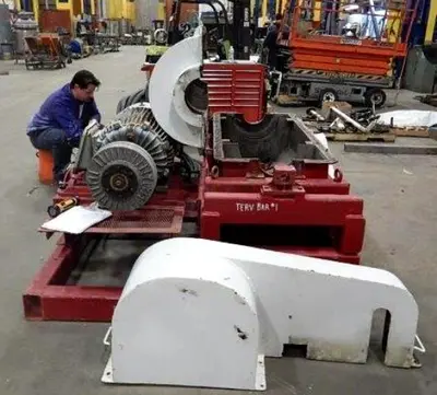 Sharples P3400 XP oilfield skid, 316 SS.