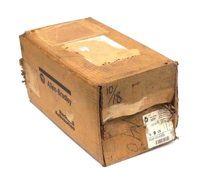 NEW ALLEN BRADLEY 500F-DOA930 CONTACTOR SER. A, SIZE 3, 500FDOA930