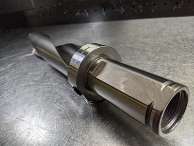 Ingersoll 1.75" Coolant  3XD Indexable Drill 1.5" Shank QR0445134N7R02 (LOC2629)