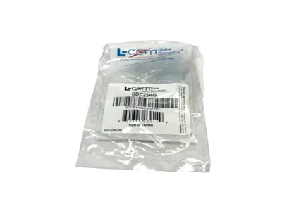 SDC25AG | L-Com  Assembled D-Sub Hood Kit, DB25/HD44 Metal - New