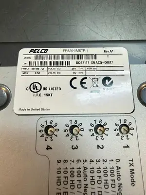 Pelco FR82041MSTR-1 REV.A1 DC 12117 (1.3.4)