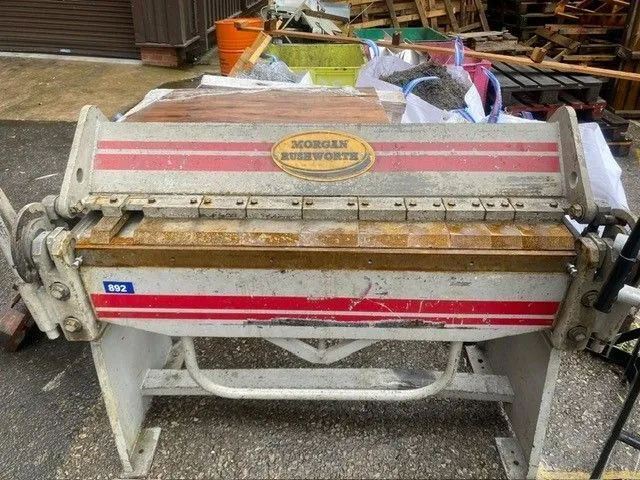 MORGAN RUSHWORTH Box and Pan Folder Fabrication & Sheet Metal | Bowland Trading Ltd