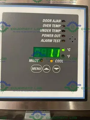USED THERMO SCIENTIFIC MR25SS-SAEE-TS GPR SERIES +4C° LAB REFRIGERATOR 23 CU, FT