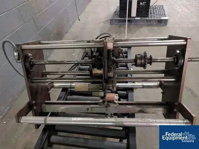 N/A Gottscho Wrapaprinter Hot Stamp Printer, model 2000RH, with Roller Conveyor
