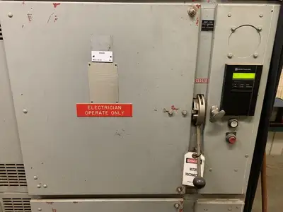 Medium Voltage Switchgear, 1200 Bus Amps, 4160 Bus Volts