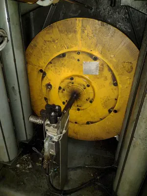 220 TON AIDA MODEL #NCI-200(2) GAP FRAME PRESS, 12.59" STROKE: STOCK #22210