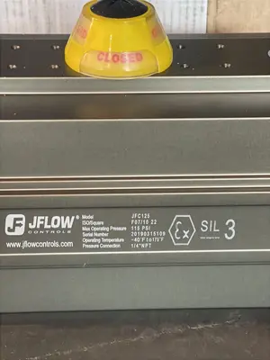 USED JFLOW CONTROLS JFC125