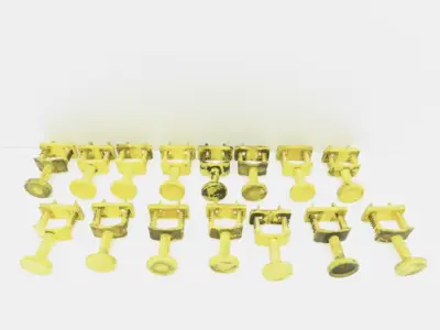 Gorbel 0509.1 Crane Festoon Cable Glider Yellow Plastic 250/500lb Lot of 15