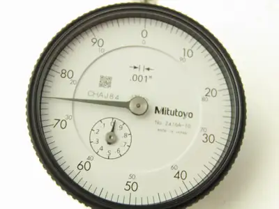 Mitutoyo 2416A-10 Dial Drop Indicator 0-100 Dial 0-1" Range .001" Grad