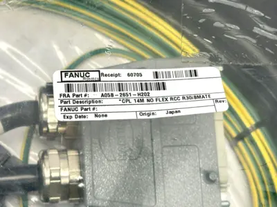 A05B-2651-H202-KIT | Fanuc  Robot Cable CPL 14M No Flex RCC R30IBMATE - New