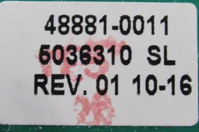 USED WEIGH-TRONIX D48881 CIRCUIT BOARD 48881-0011