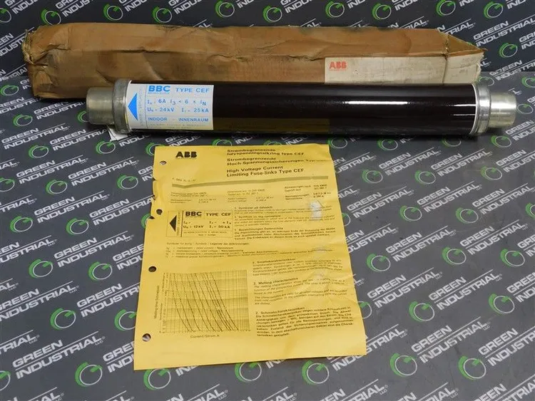 Used BROWN BOVERI ELECTRIC INC. _UNKNOWN_ Fuses | Green Industrial #673565