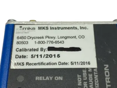 USED GRANVILLE PHILLIPS REV 00 MINI-CONVECTRON VACUUM PRESSURE GAUGE MODULE