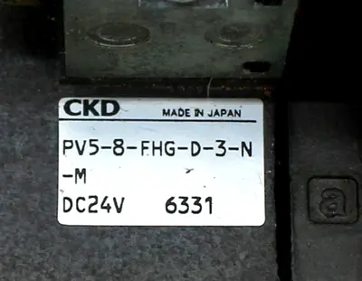 USED CKD PNEUMATIC SOLENOID VALVE