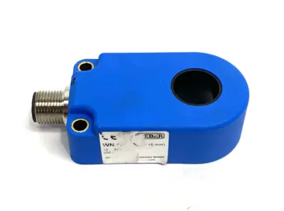 Used Weber Inductive Ring Sensor 15mm Hole Dia. M12 4-pin Connection Sensors Michigan US | Maverick Industrial Sales #1410857