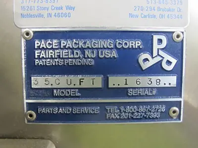 USED PACE PACKAGING M400LH