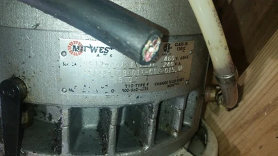 US Electrical 3HP; 1185RPM; 460V; Frame: 213C BEMR 20100
