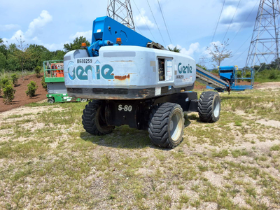 Used 2017 Genie S-80X Telescopic Boom Lifts North Carolina US | Stack Equipment #1362057