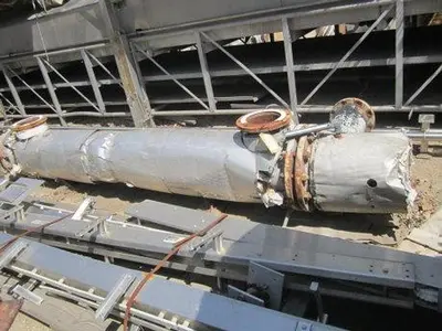 Heat Exchanger, Shell & Tube, 475 SF, C/st And Copper, #S735586