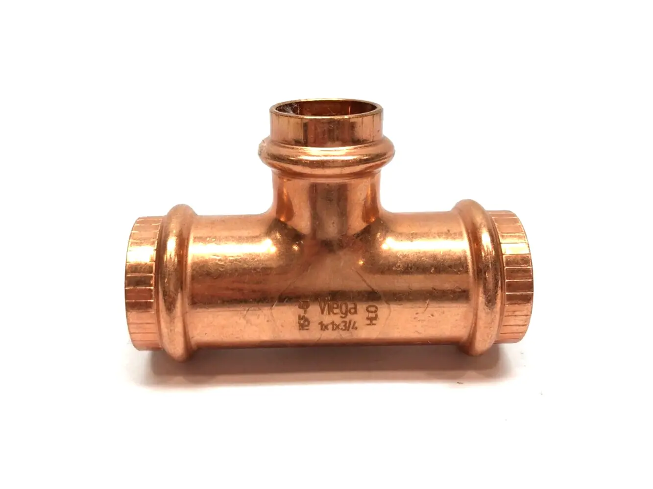 New | in-Stock Viega Propress TEE, 1"x1"x3/4", CxCxC Plumbing Equipment Michigan US | Maverick Industrial Sales #1396960