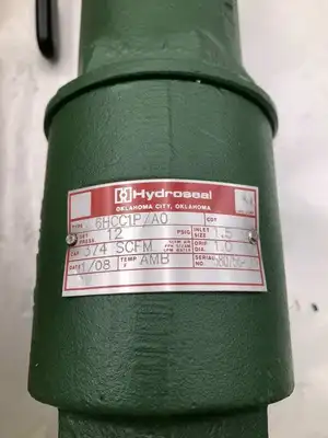 Hydroseal Type 6HCC1P/A0 1.5″ Pressure Relief Valve 12PSI 3/4SCFM; 1″ Orif -NIB