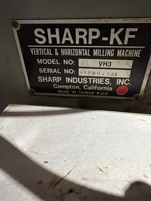 USED SHARP VH-3